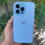 MALIRAJ iPhone 13 Pro - Original Silicone Case Cover Sierra Blue