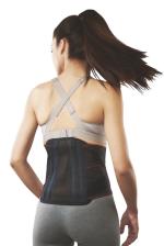 Vissco Back Support Pro Lumboset Advance Belt for Back Pain Relief, Disc Herniation, Posture Correction, Ergonomic Design, Made from Breathable & Skin Friendly Material for Men & Women- Large(Black)