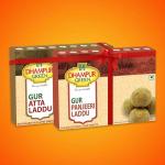 Dhampur Green Gifting Combo | Gur Atta Laddu| Gur Panjeeri Laddu | Indian sweets | Mithai | Festival Gifting