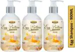 VAYDO New Egg Protein shampoo for Anti Dandruff & Hair Fall Control, Smoot, shiny hair (900 ml)