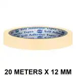 VCR Masking Tape - 20 Meters in Length 12mm / 0.5