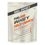 FUELONE Whey Iso-Max, Whey Protein Isolate, 28g Protein (Mango, 2kg / 2.2lb), No Added Sugar or Maltodextrin