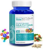 Biovitalia Organics Multivitamin for Men Capsules With Vitamins & Minerals, to Enhance Energy. (60 Capsules)