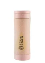 Welour Glass Wheat Cup Water Bottle - 500 Ml