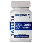 DAILY NUTRA L-Carnitine With L Tartrate 1000mg Per Serving Supplement Support Pre & Post Workout - 60 Veg Tablets