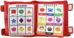BHVMEY Red Learning ABCD Cushion Book for Kids (1 year)