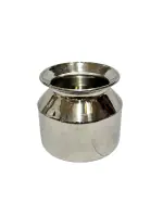 Dynore Stainless Steel Heavy Lota/Kalash/ Milk Pot- 750 ml