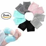 ARDAKI Baby Knee Pads for Crawling, Stretchable Cotton Soft Comfortable Protector Pack Of 2