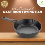 Kashvi Tadka,Sauce Fry Pan with Steel Lid Combo Set of 5 1.4L capacity