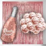 Toyxe Multicolor Paper Birthday Hanging Frills