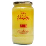 Prasatti Pure Desi Cow Ghee 1L Glass Bottle