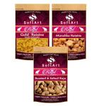 SoftArt Dry Fruits Combo Of Royal Gold Kishmish,Munakka,Salted Kaju - (Pack of 3, 100 g Each)