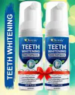 KURAIY Teeth Whitening Oral Hygiene Breath Dental Tool Mouth Wash Toothpaste Whitening Foam Teethaid Mouthwash Teeth Mousse