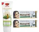 Double Lips MEMOPI HC FACE CREAM 15 GRM PACK OF 2 WITH DOUBLE LIPS FACE CARE ACNE SOLUTION FACE WASH 100 ML