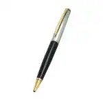 Auteur Focus Black Brass Blue Ink Ball Pen