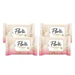 FLOREN Basil Intimate Wipes Protects Against Odour, Dryness, Itchiness & Irritation, Balances pH, for Daily Use, Dermatologically Tested (10-Wipes) - Pack of 4