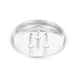 Homeeware Pure Stainless Steel Agarbatti Stand Incense Holder (Set of 2)