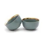 EZ Life Grey Ceramic Serving Bowl (Set of 2) Pack of 1