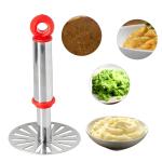 DeoDap Ganesh Potato Pav Bhaji Masher With Plastic Handle, Multicolor