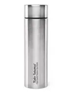 Kuber Industries Silver Stainless Steel Water Bottle