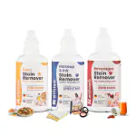 Ethiek Stain Remover Combo Pack: Makeup, Ink, Food, Tea, Coffee, Wine, & More | Effective on Dried Stains | Suitable for All Colours & Fabrics | Cloth Stain Removal | From Germany | 3 x 50ml