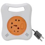 CONA 4166 MULTI 2 Pin Flex Box, 240V, 4 Meter|Electrical Extension Box with Universal Socket