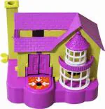 KIDS CLUB Tripple Ess Toys Pink Plastic House Of Puppy Piggy Bank