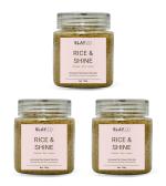 Slayzo Rice & Shine Herbal Skin Powder For Skin Hydration 300 g (100g X 3 Pack)