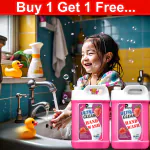 PISHARNATH Hand Wash Liquid pink 10Liter Hand Wash with 90% Natural Origin Content, 99.9% Germ Protection