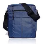 Men's Casual Sling Bag For Office/Travel With 1 Compartment 3 Pocket Side Bag/Sling Bag For Men/Men Sling Bag/Travel Sling Bag For Men/Office Lunch Box Bag Blue (L-23, W-8, H-25 CM)