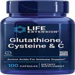 Life Extension Glutathione, Cysteine & C 100 capsules