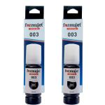 Formujet EP 003 Refill Ink for Epson Eco Tank Printers L3110, L3150 L3110, L3115, L3116, L3151, L3152, L3156, L5190 (Black 70g) - Set of 2 pc