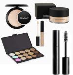 Toroka Women Makeup Kit Combo (Concealer, Mascara, Compact Powder)