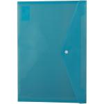 Deli E38165 FC File Bag, Blue, Pack of 15