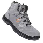 Allen Cooper AC 1464 Industrial Safety Shoe, 200J Steel Toe Cap, Heat, Water & Oil Resistant, Leather Upper, Size 10 INDIA/UK