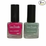Teen Beauty LOVE BY CHANCE Nail Polish | Nail Paint | Smooth Application | Quick Drying | Ultra Long Lasting | Highly Pigmented | Harmful Toxic Free | 8 ml (Pack of 2)