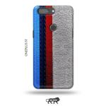 Tweakymod Printed Leather Strips Back Cover For OnePlus 5T