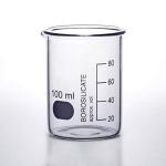 ABGIL Borosilicate Glass Beaker 100ml Set Of 20 Units In A Box