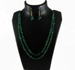JAYA VISION ENTERPRISES Gemstone Green aventurian Chips Necklace