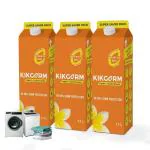 KIKGERM Naturally Best Fabric Conditioner | 3300ML | No Harmful Chemicals | New & Shiny Clothes | 1.1L X 3 (3300ML)