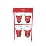 OS ON SPOT FIRE FIGHTERS Fire Bucket with Stand