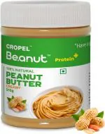 Beanut Natural Peanut Butter Creamy Unsweetened Protein, 510 G