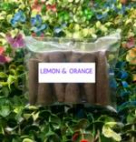 Happy Surroundings Lemon & Orange Backflow Incense Cones (50 Cones)