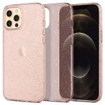 Spigen Rose Quartz TPU Liquid Crystal Glitter Back Cover Case Designed For Iphone 12 Pro Max