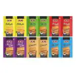 JIJO Bajri Methi, Moong, Mixed Herbs, Golgappa, Mexican, Thai Chilli (480g, All 2 Nos )12 * 40g)