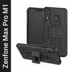 KWINE CASE Asus Zenfone Max Pro M1 Black Rubber, Plastic Back Cover