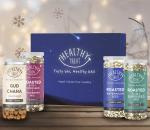 Healthy Treat Festive Gift Box - Pack of 4 Healthy Snacks | New Year & Christmas Combo Gift Hamper I For Family | Friend | Corporate Gifts I Personal Gift Box I Healthy Snacks | Immunity Boosting | Healthy Premium Gift Hamper