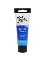 Mont Marte - Signature Acrylic Colour 75Ml - Deep Cyan, Blue