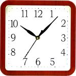Sigaram White Analog Wall Clock - 21 cm X 21 cm