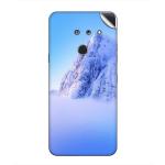GADGETSWRAP Printed Vinyl Skin Sticker for LG G8 Thinq - snowy mountain peak above clouds